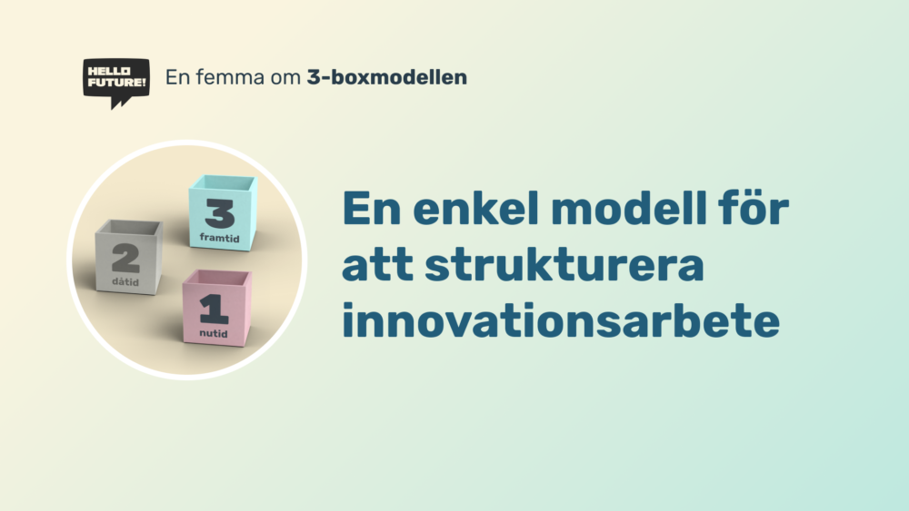 En femma om: 3 Box-modellen