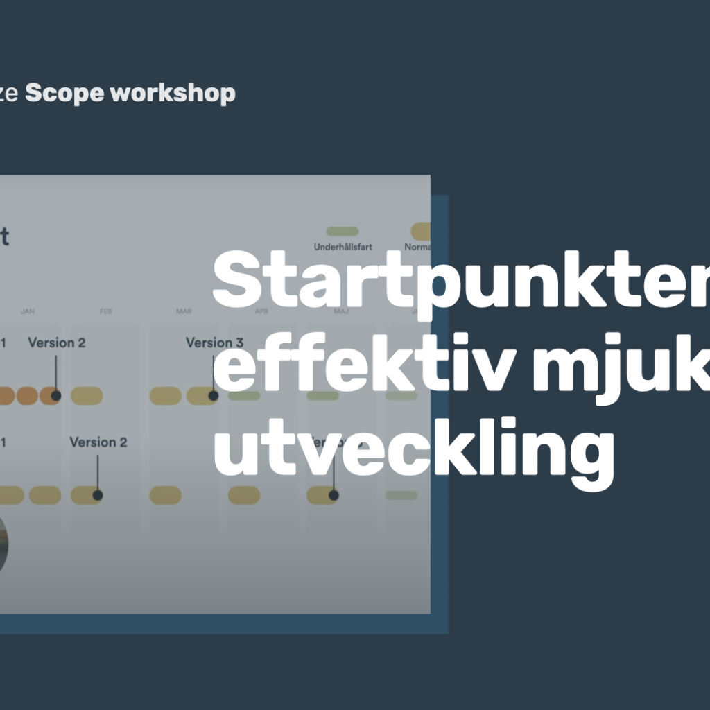 Bitesize: Scope Workshop – startpunkten för effektiv digital utveckling