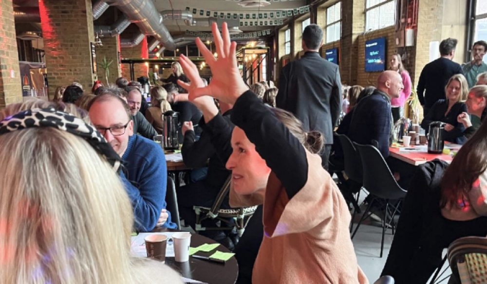 En workshop om mod för att låsa upp innovationskraft